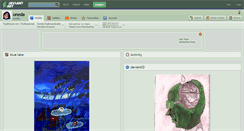Desktop Screenshot of oneda.deviantart.com