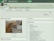 Tablet Screenshot of kisa12.deviantart.com