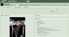 Desktop Screenshot of lennypoole.deviantart.com