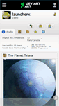 Mobile Screenshot of launcherx.deviantart.com