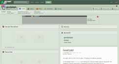 Desktop Screenshot of goodjobplz.deviantart.com