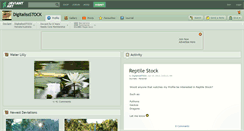 Desktop Screenshot of digitalissstock.deviantart.com