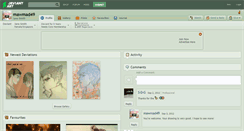 Desktop Screenshot of mawmad49.deviantart.com