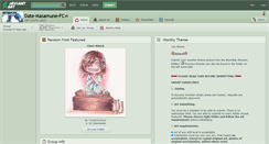 Desktop Screenshot of date-masamune-fc.deviantart.com