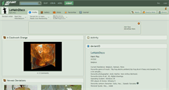 Desktop Screenshot of lenaindisco.deviantart.com