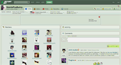 Desktop Screenshot of nooniepuubunny.deviantart.com