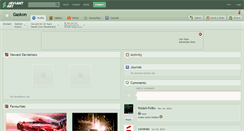 Desktop Screenshot of gaskon.deviantart.com