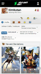 Mobile Screenshot of kimikotan.deviantart.com
