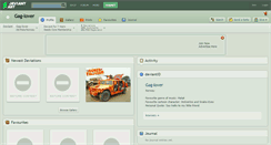 Desktop Screenshot of gag-lover.deviantart.com
