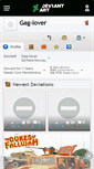 Mobile Screenshot of gag-lover.deviantart.com