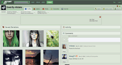 Desktop Screenshot of dead-by-mistake.deviantart.com