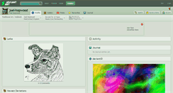 Desktop Screenshot of joel-hopwood.deviantart.com
