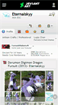 Mobile Screenshot of eternalskyy.deviantart.com