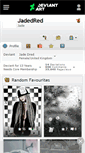 Mobile Screenshot of jadedred.deviantart.com