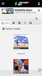 Mobile Screenshot of konata-ism.deviantart.com