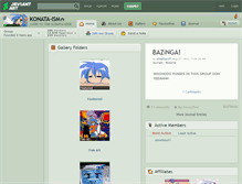 Tablet Screenshot of konata-ism.deviantart.com