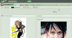 Desktop Screenshot of blackangelofmine.deviantart.com