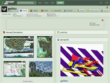 Tablet Screenshot of gadisku.deviantart.com