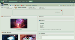 Desktop Screenshot of bensuit.deviantart.com
