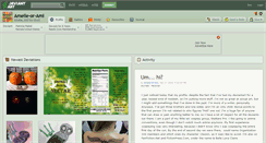 Desktop Screenshot of amelie-or-ami.deviantart.com