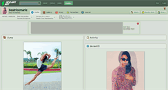 Desktop Screenshot of beatricemarie.deviantart.com