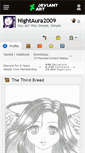Mobile Screenshot of nightaura2009.deviantart.com