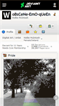 Mobile Screenshot of obscene-emo-queen.deviantart.com