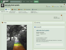 Tablet Screenshot of obscene-emo-queen.deviantart.com