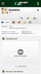 Mobile Screenshot of floziskira.deviantart.com
