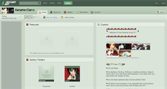 Desktop Screenshot of kaname-clan.deviantart.com