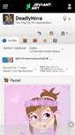 Mobile Screenshot of deadlynova.deviantart.com