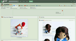 Desktop Screenshot of anyazoe.deviantart.com