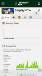 Mobile Screenshot of cosplay-pt.deviantart.com