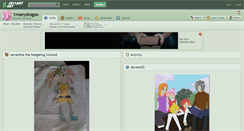 Desktop Screenshot of 1manydragon.deviantart.com