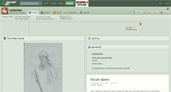 Desktop Screenshot of cerberian.deviantart.com