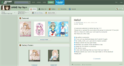 Desktop Screenshot of anime-yay-yay.deviantart.com