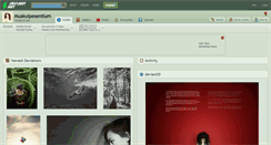Desktop Screenshot of muskulpesentium.deviantart.com