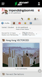 Mobile Screenshot of impendidngdoom46.deviantart.com