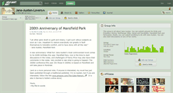 Desktop Screenshot of jane-austen-lovers.deviantart.com