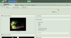 Desktop Screenshot of home-fry.deviantart.com