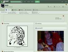 Tablet Screenshot of kziki.deviantart.com
