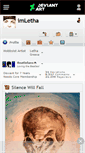 Mobile Screenshot of imletha.deviantart.com