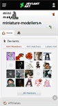 Mobile Screenshot of miniature-modellers.deviantart.com