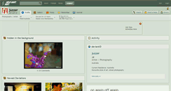 Desktop Screenshot of juzzer.deviantart.com