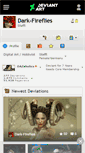 Mobile Screenshot of dark-fireflies.deviantart.com