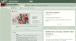 Desktop Screenshot of nintendo-baddies.deviantart.com