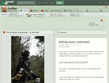 Tablet Screenshot of gwiffen.deviantart.com