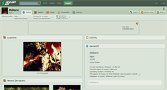 Desktop Screenshot of mokano.deviantart.com