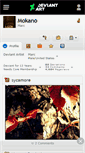 Mobile Screenshot of mokano.deviantart.com