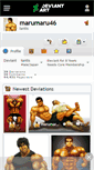 Mobile Screenshot of marumaru46.deviantart.com